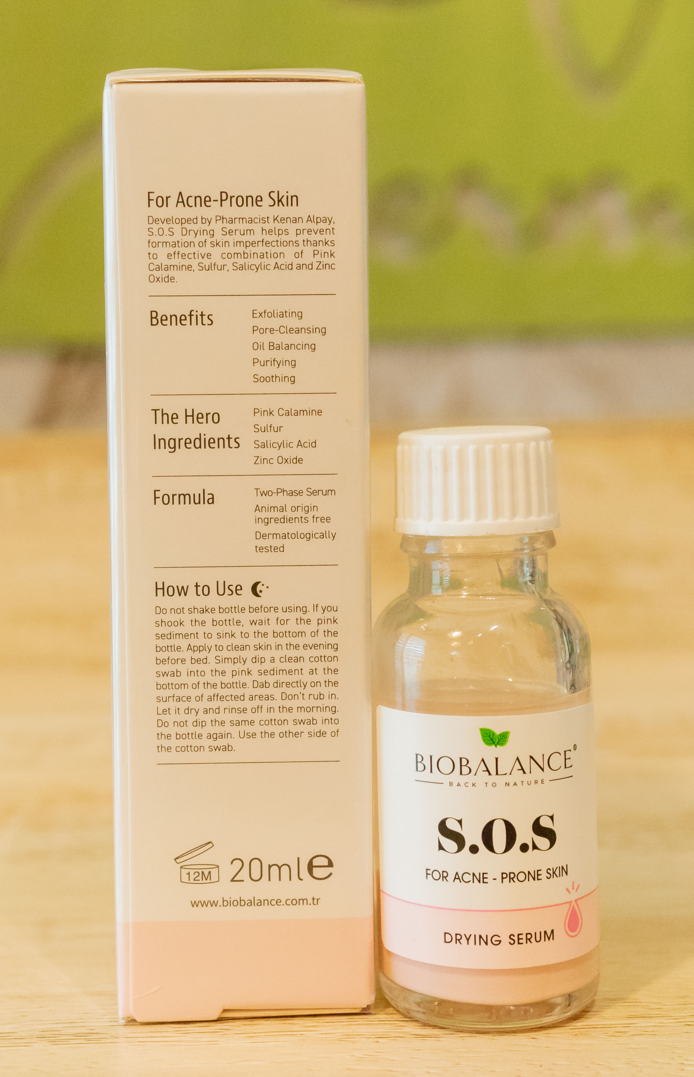 S.O.S for acne Prone Skin Drying serum